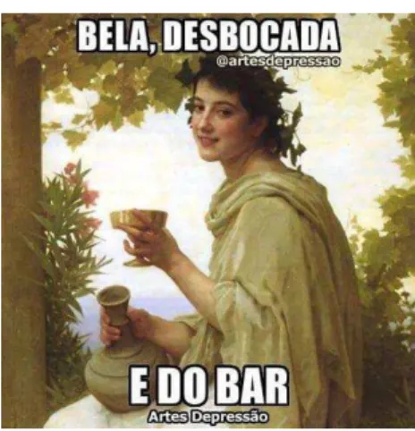 Figura 2 – Meme a partir de “bela, recatada e ‘do lar’”