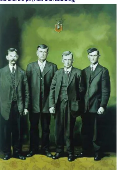 Figura 6 – Quatro homens em pé (Four Men Standing)
