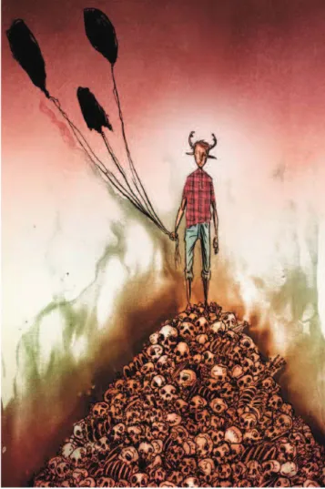 Fig. 8: Sweet Tooth, vol. 4, p. 134. Story and art by Jef Lemire.