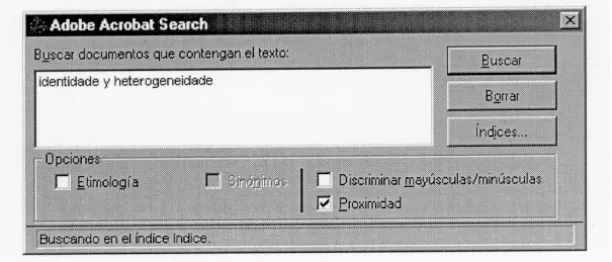 Figura 4 – Caixa de diálogo para busca indexada
