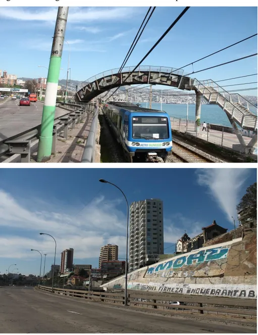 Figura 14: Fotografías actuales de la Avenida España. 