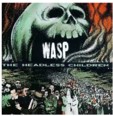 Fig. 2  –  Cover of The Headless Children by  W.A.S.P  