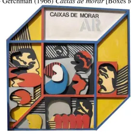 Fig. 9 – Gerchman (1966) Caixas de morar [Boxes for Living]