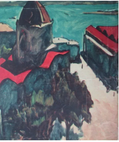 Figura 1. Serguei Urussévski, Os telhados vermelhos. Crédito: Arquivos do ICAIC (Instituto Cubano del  Arte e Industria Cinematográicos)).