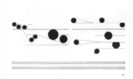 Figura 6 - “Fig.11. O segundo tema traduzido em pontos” (KANDINSKY, 2005, p.39)