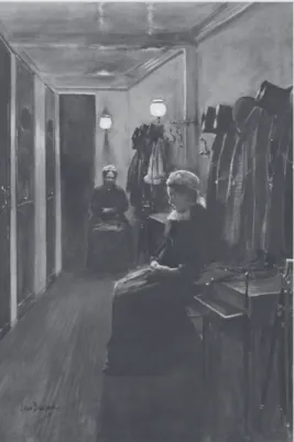 Fig. 16  Jean-Georges Béraud, Uma  noite agitada no teatro, 1885. 