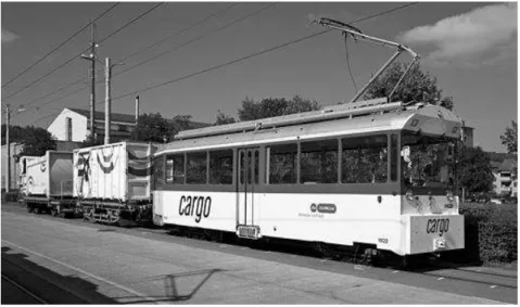 Figure 8 - Cargo tram for reverse logistics in Zurich 6