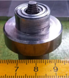 Figure 2.  HSS friction stir tool.