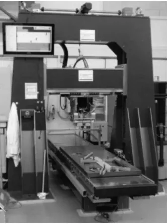 Figure 1. FS Welding machine.