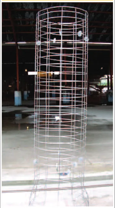 Table 1 – Material and its consumption  per cubic meter of concrete used 