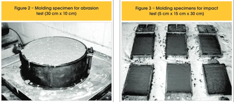 Figure 2 – Molding specimen for abrasion