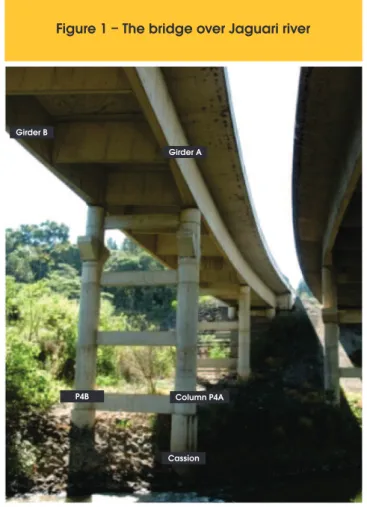 Figure 1 – The bridge over Jaguari river