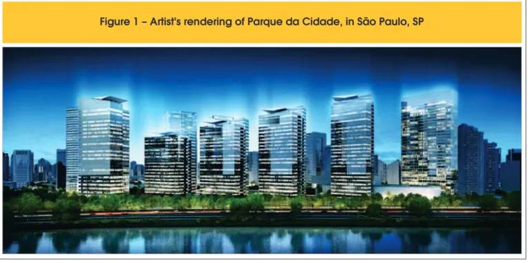 Figure 1 – Artist's rendering of Parque da Cidade, in São Paulo, SP