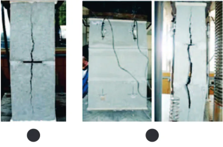 Figure 3ab presents the rupture modes displayed in the experimen-