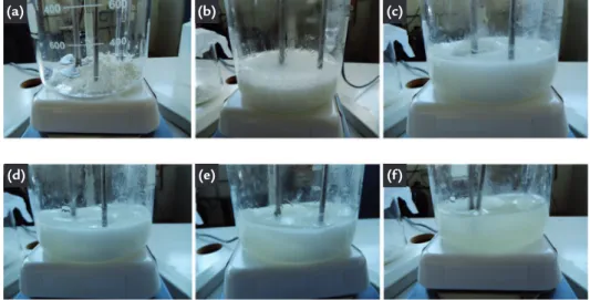 Figure 2 shows the SEM results for  the size and morphology of the cornstarch. 
