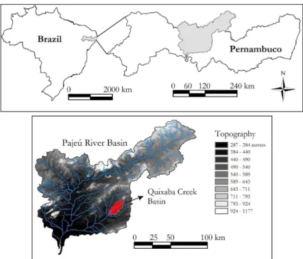 Figure 1. Study areas location.