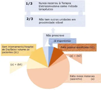 Gráfico 2 – Motivos para não disponibilizar Terapia Eletroconvulsiva 