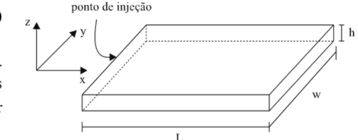 Figura 1: Geometria considerada no presente trabalho.