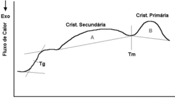 Figura 3. Curva de DSC de Composto Processado de PVC  (Fonte: Solvay Indupa).