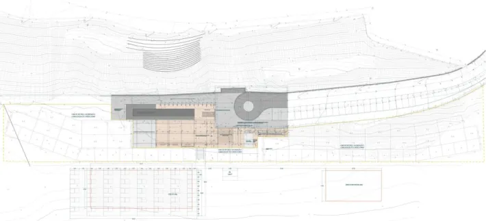 Figura 2.2. Projeto de Estabilização do Sistema Dunar da Praia da Física – Santa Cruz