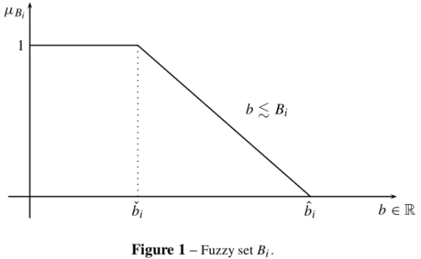 Figure 1 – Fuzzy set B i .