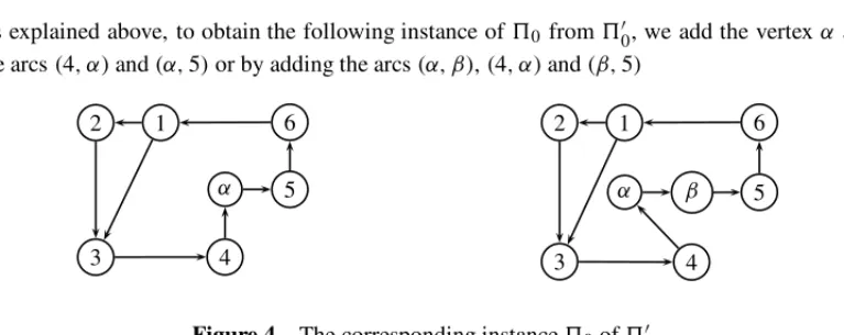 Figure 3 – An instance of  ′ 0 .