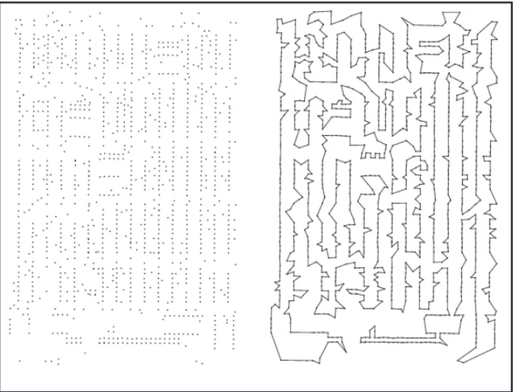 Figure 2 – Example of the best route found for the problem pcb1173.