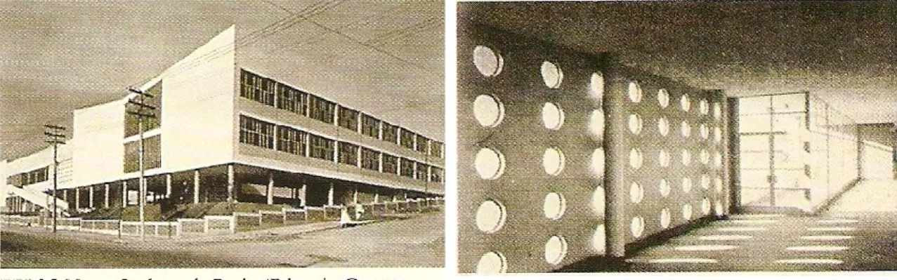 Figura 3: Foto Arquitetura das Escolas Período Modernista   Fonte: Arquitetura Escolar Paulista 