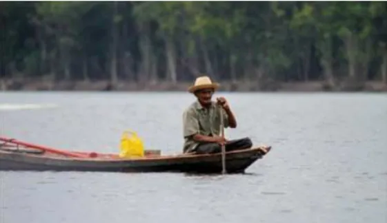 Figure 1: A typical small boat used in the Amazon region. 