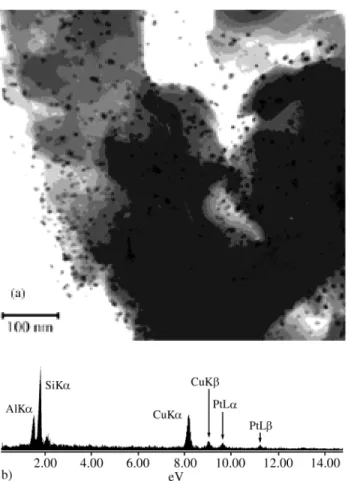 Figure 4. Initial activity (Ao) of catalysts Ni/HY and Pt/HY as a function of the metal content.