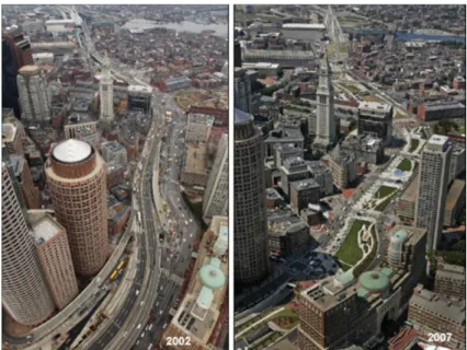 Figura 3 – Projeto de revitalização urbana em Boston 