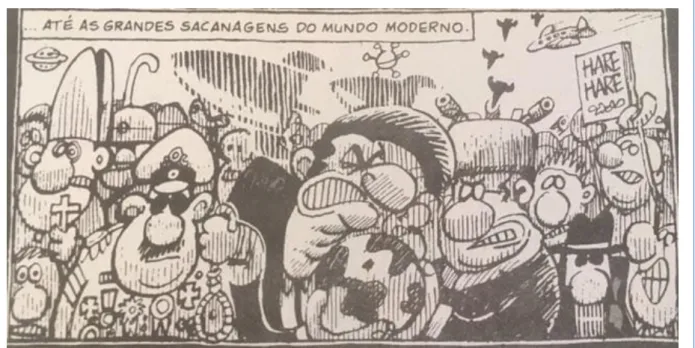 FIG. 03. Source: Chiclete com Banana no. 1. Circo Editorial. October 1985, p. 3. Personal collection
