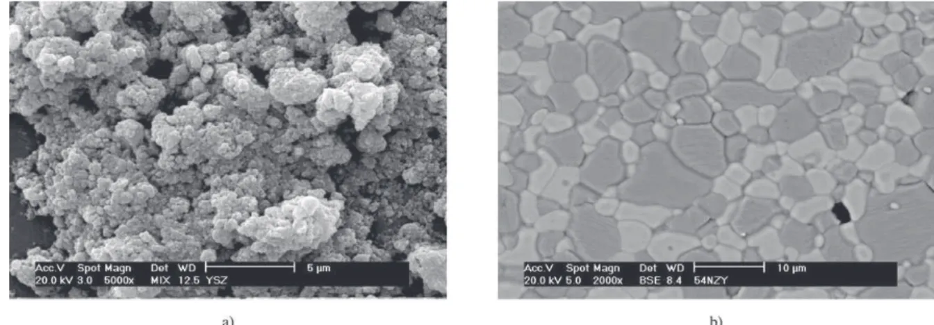 Figure 6. SEM micrograph of the LaCr 0.7 Co 0.3 O 3  agglomerates, synthesized by combustion reaction method.