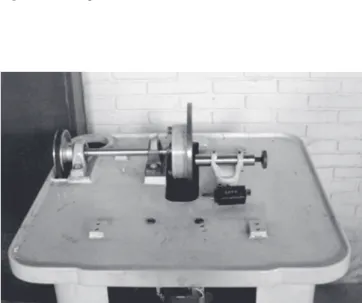 Figure 4. Developed machine to the wear test.