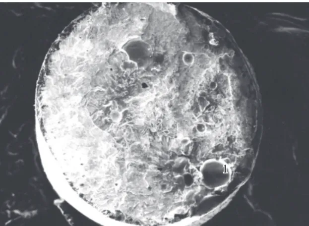 Figure 12. SEM micrograph of fracture surface of TIG welded  cp Ti sample at 1000× magnification.