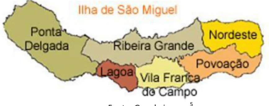 Figura n.º 4 – Ilha de São Miguel    