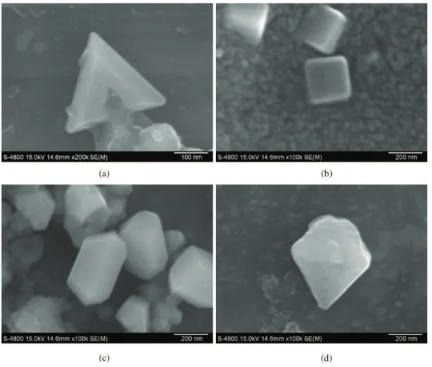 Figure 2. XRD patterns of the Cu 52.5 Hf 40 Al 7.5  metallic glasses etched  in 1.2 M HCl solution at 298 K for (a) 0 h, (b) 12 h, (c) 14 h, (d) 18 h.