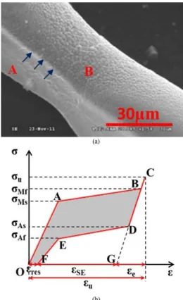 Figure 2 shows the temperatures dependence of magnetization  (M-T) curves for the Ni 48 Mn 26.4 Ga 19.7 Fe 5.9  microwires at a  constant external magnetic ield of 10 Oe
