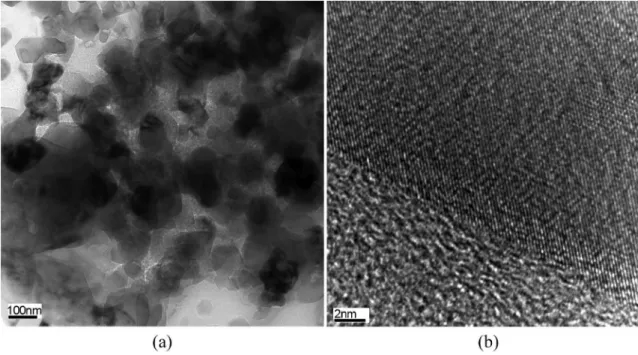 Figure 6. Back scattering electron images of (a) cellular structure and (b) nano and cellular structure of the Al 2 O 3 /ZrO 2  coating.