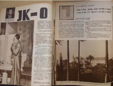Figura 08: JK o Pé-de-Boi. O Cruzeiro, 04 ago. 1956, p. 104-112 (primeira e última páginas)
