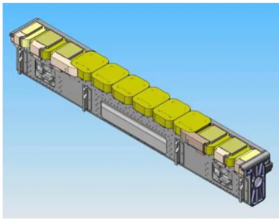 Figure 2 Structure of suspension magnet. Figure 3 Electromagnetic suspension sys- sys-tem