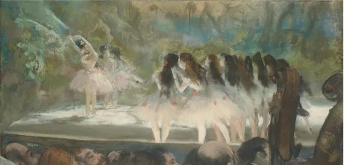 Figura 3: Ballet at the Paris Opera, Edgar Degas, 1877. 6