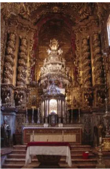 Fig. 26. Fotografia do interior da igreja do  Convento da Encarnação. 
