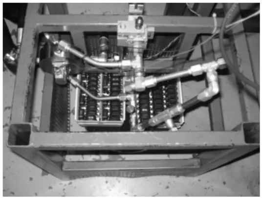 Figure  8.    Mechanical  shaker  table  complete  with  Actigraph  GT1M  accelerometers positioned for calibration testing