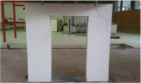 Figure 14: Final deformation and crack states at the end of experiment in Example 2. 