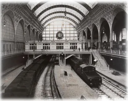 Figura 3  -  Estação Ferroviária de Orsay em Paris - Disponível em: &lt; cosylogis.com&gt;