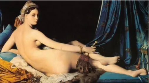 Figura 6. Jean Auguste Dominique Ingres, A Grande Odalisca. 