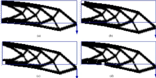 Figure 2: The vertical displacements for intact model and damaged model. 