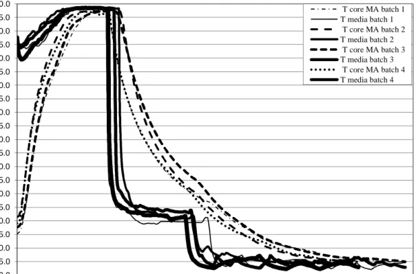 Figure 3.1 Thermal processing of MA.