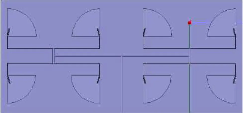 Fig. 18. Variation of S parameter according to frequency       of circular sector microstrip antenna  